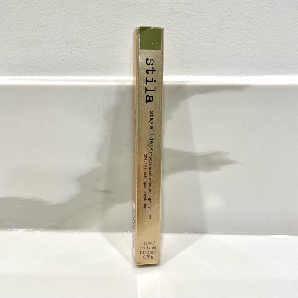 NEW Stila Stay All Day Smudge & Set Waterproof Gel Eye Liner (Gilded Green)